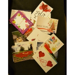 PTT posta kartı lotu