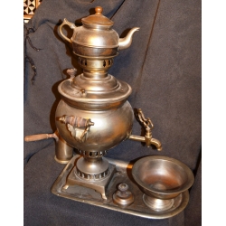 Bakır semaver takımı